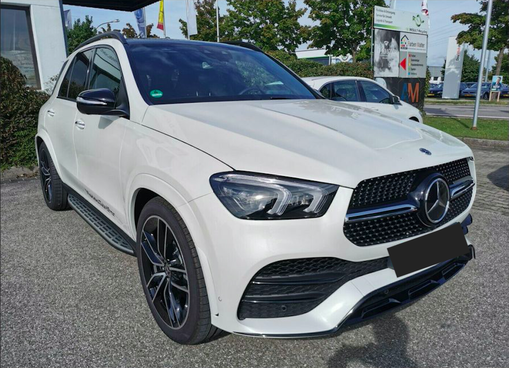 Mercedes GLE 400 d 4matic AMG | předváděcí auto | skladem | super výbava | skvělá cena | nákup online | bílá metalíza | autoibuy.com